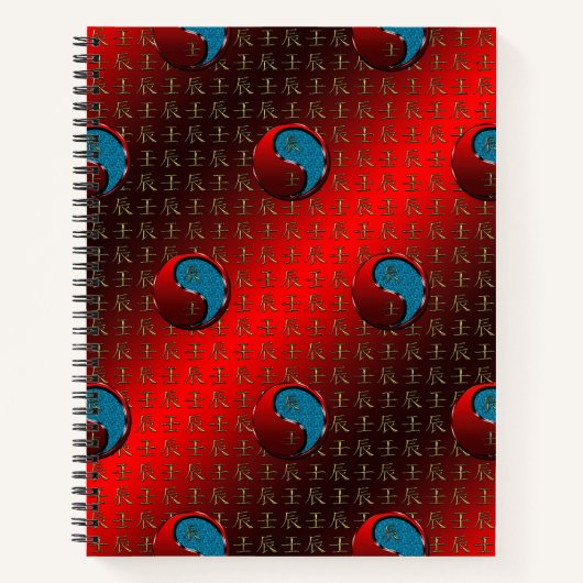 Carnet Dragon d'eau (Devant)
