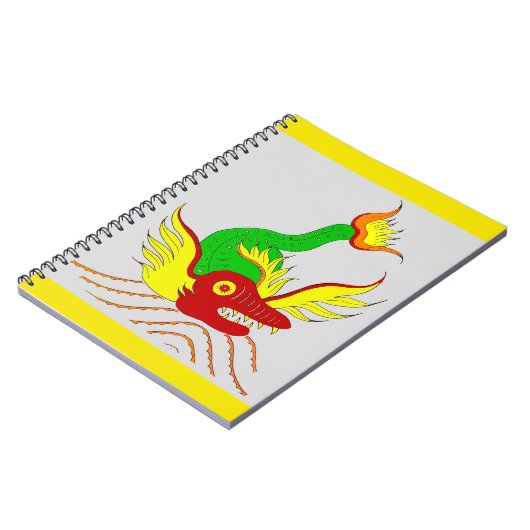 Carnet dragon effrayant (Côté gauche)