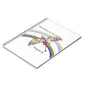 Carnet Dragon et arc-en-ciel (Côté gauche)