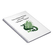 Carnet Dragon et sa colère Shakespeare King Lear Dessin (Côté Droit)