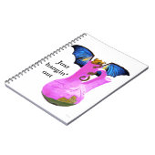 Carnet dragon et vase (Côté gauche)