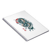 Carnet Dragon japonais traditionnel Art Dragon japonais (Côté Droit)