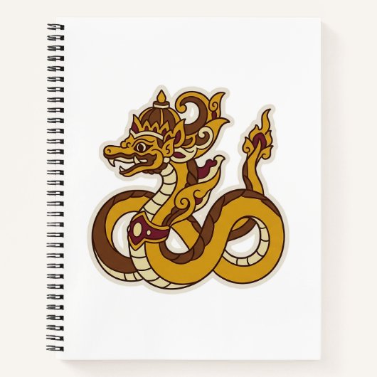 Carnet Dragon javanais (Devant)