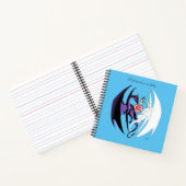Carnet Dragon Love Heart Blue (Intérieur)