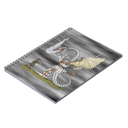 Carnet Dragon mécanique (Côté gauche)