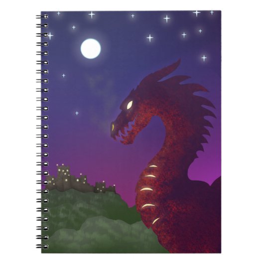Carnet Dragon médiéval (Devant)