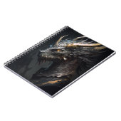 Carnet Dragon Portrait Animal Nature Faune Peinture (Côté gauche)