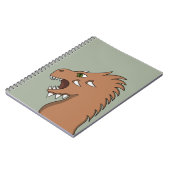 Carnet Dragon preparing to breathe fire (Côté gauche)