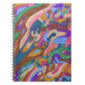 Carnet "Dragon Ride" Original Abstrait (Devant)