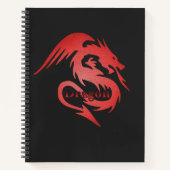 Carnet Dragon rouge (Devant)