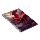 Carnet Dragon rouge de Fierce (Côté Droit)