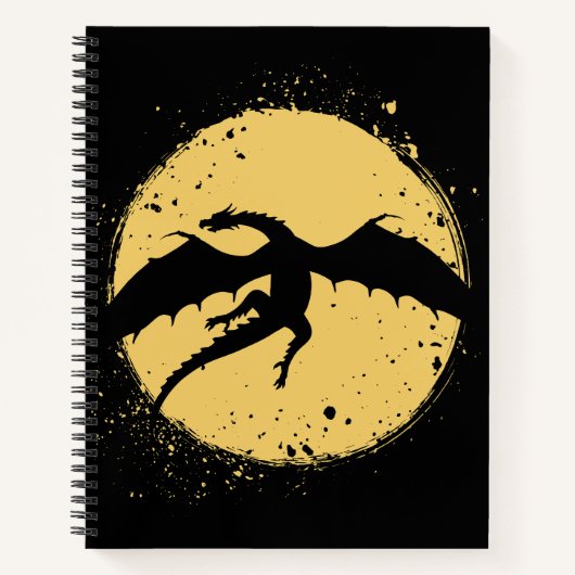 Carnet Dragon volant (Devant)
