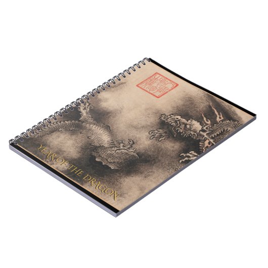 Carnet Dragon Year Chinese Zodiac Birthday Notebook (Côté gauche)