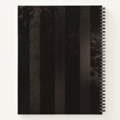 Carnet Dragonflies de Steampunk sur arrière - plan rayé b (Dos)