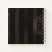 Carnet Dragonflies de Steampunk sur arrière - plan rayé b (Dos)