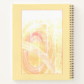 Carnet Dragonflies sur Pastel Color Abstrait Custom (Dos)