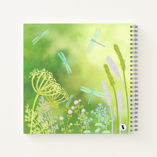 Carnet Dragonfly Meadow (Dos)