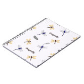 Carnet Dragonfly pattern (Côté gauche)