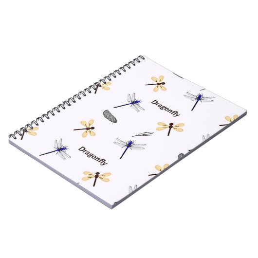 Carnet Dragonfly pattern (Côté gauche)