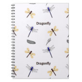 Carnet Dragonfly pattern (Devant)