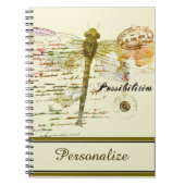 Carnet Dragonfly Possibilités personnalisées (Devant)