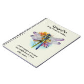 Carnet Dragonfly tendance (Côté gauche)