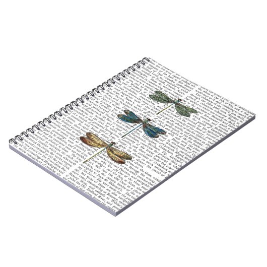 Carnet Dragonlies Imprimer 2 (Côté gauche)