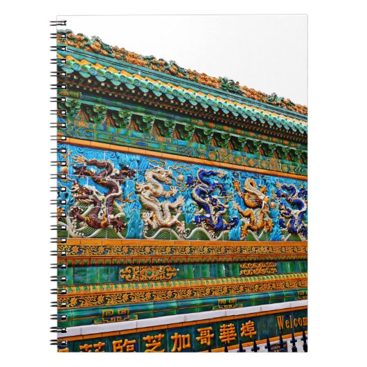 Carnet Dragons chinois (Devant)