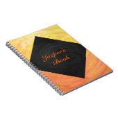 Carnet Dragons Oeil orange et noir Monogramme (Côté Droit)