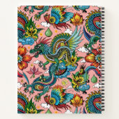 Carnet Dragons Rainbow Custom Motif (Dos)