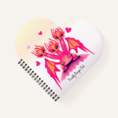 Carnet Dragons roses (Devant)