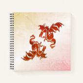Carnet Dragons Yin Yang (Devant)