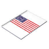 Carnet Drapeau 1776 (Côté gauche)