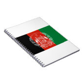 Carnet Drapeau Afghanistan (Côté Droit)