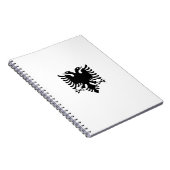 Carnet Drapeau Albanie (Côté Droit)
