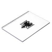 Carnet Drapeau Albanie (Côté gauche)