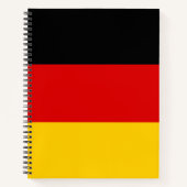 Carnet Drapeau Allemagne (Devant)