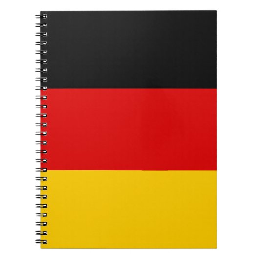 Carnet Drapeau allemand (Devant)