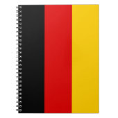 Carnet Drapeau allemand (Devant)