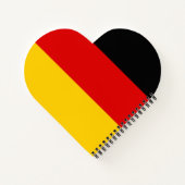 Carnet Drapeau allemand (Dos)