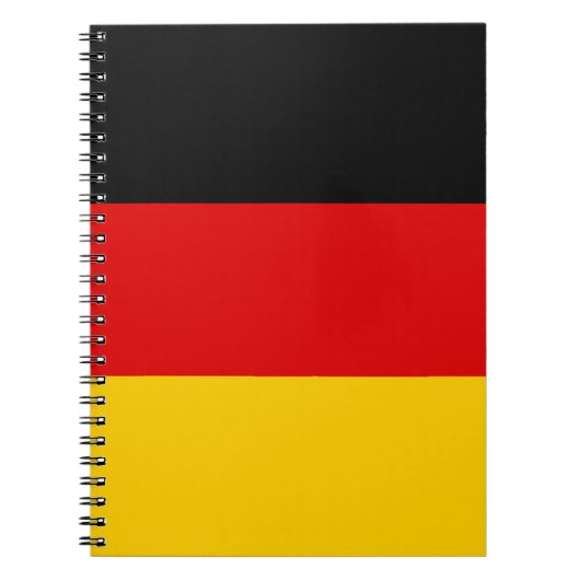Carnet Drapeau allemand (Devant)