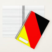 Carnet Drapeau allemand moderne (À l'intérieur)