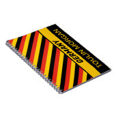Carnet Drapeau allemand personnalisé (Côté Droit)
