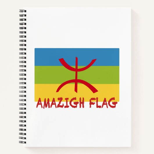 Carnet Drapeau Amazigh - Drapeau Amazigh Drapeau (Devant)