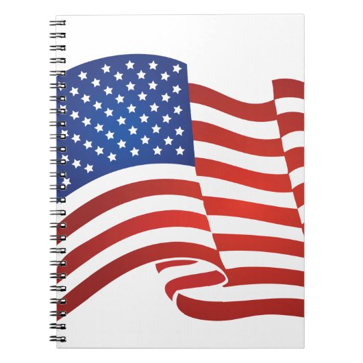Carnet Drapeau américain (Devant)