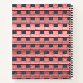 Carnet Drapeau américain (Dos)
