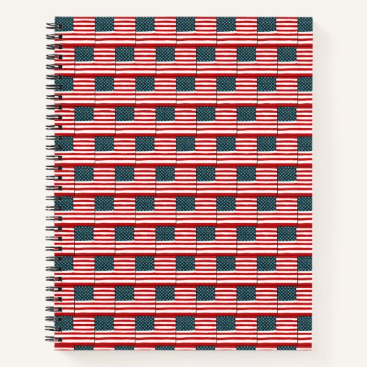 Carnet Drapeau américain (Devant)