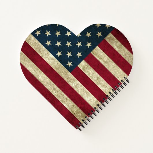 Carnet Drapeau américain (Dos)