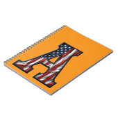 Carnet Drapeau américain (Côté gauche)