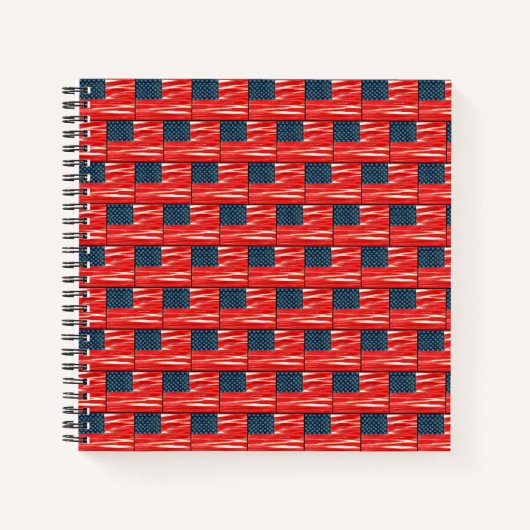 Carnet Drapeau américain (Devant)